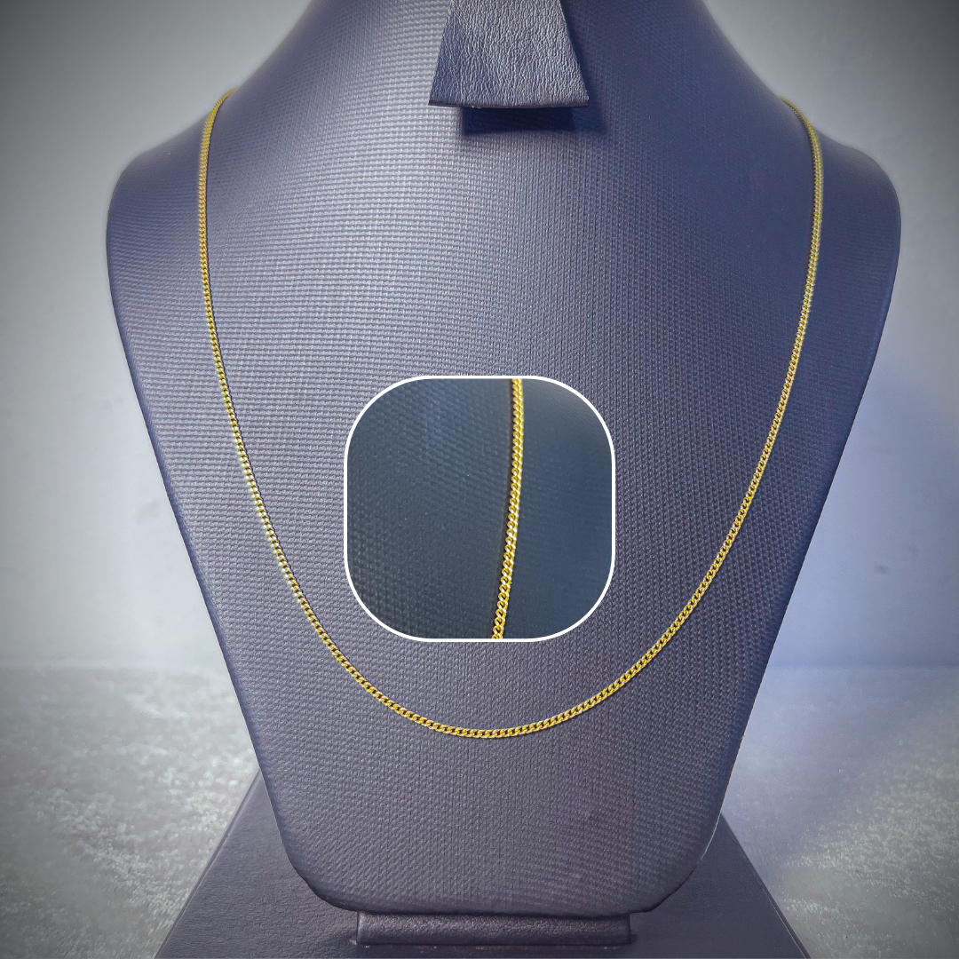 CADENA TEJIDO CUBANO 60CM - 4.5GR