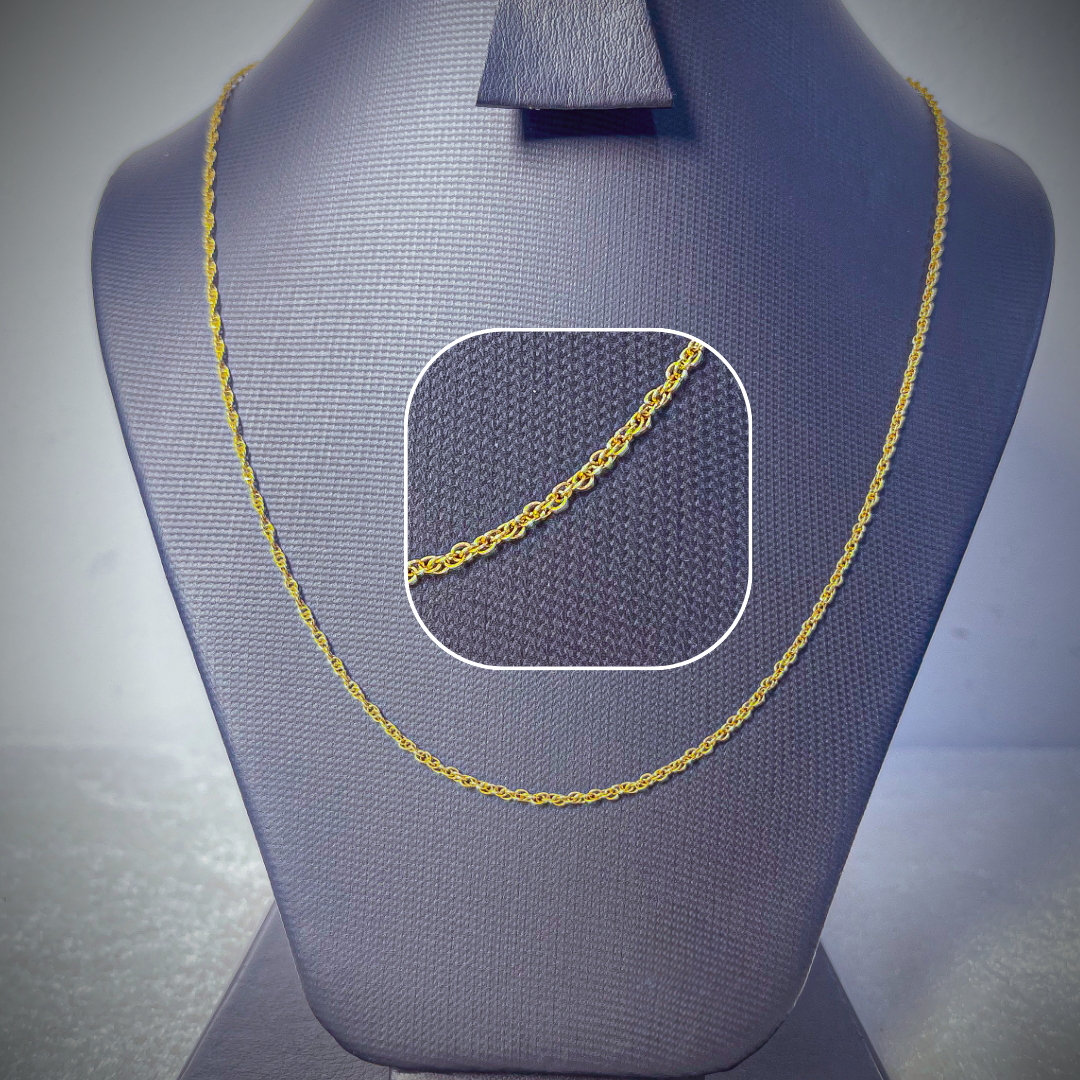 CADENA TEJIDO SINGAPUR 45CM - 1.5GR